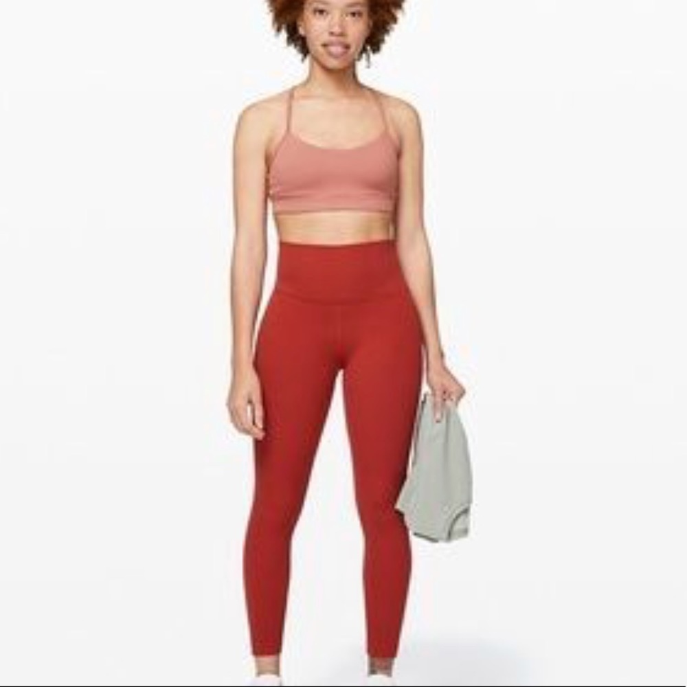 Size 4 align pant in cayenne. 28inch length